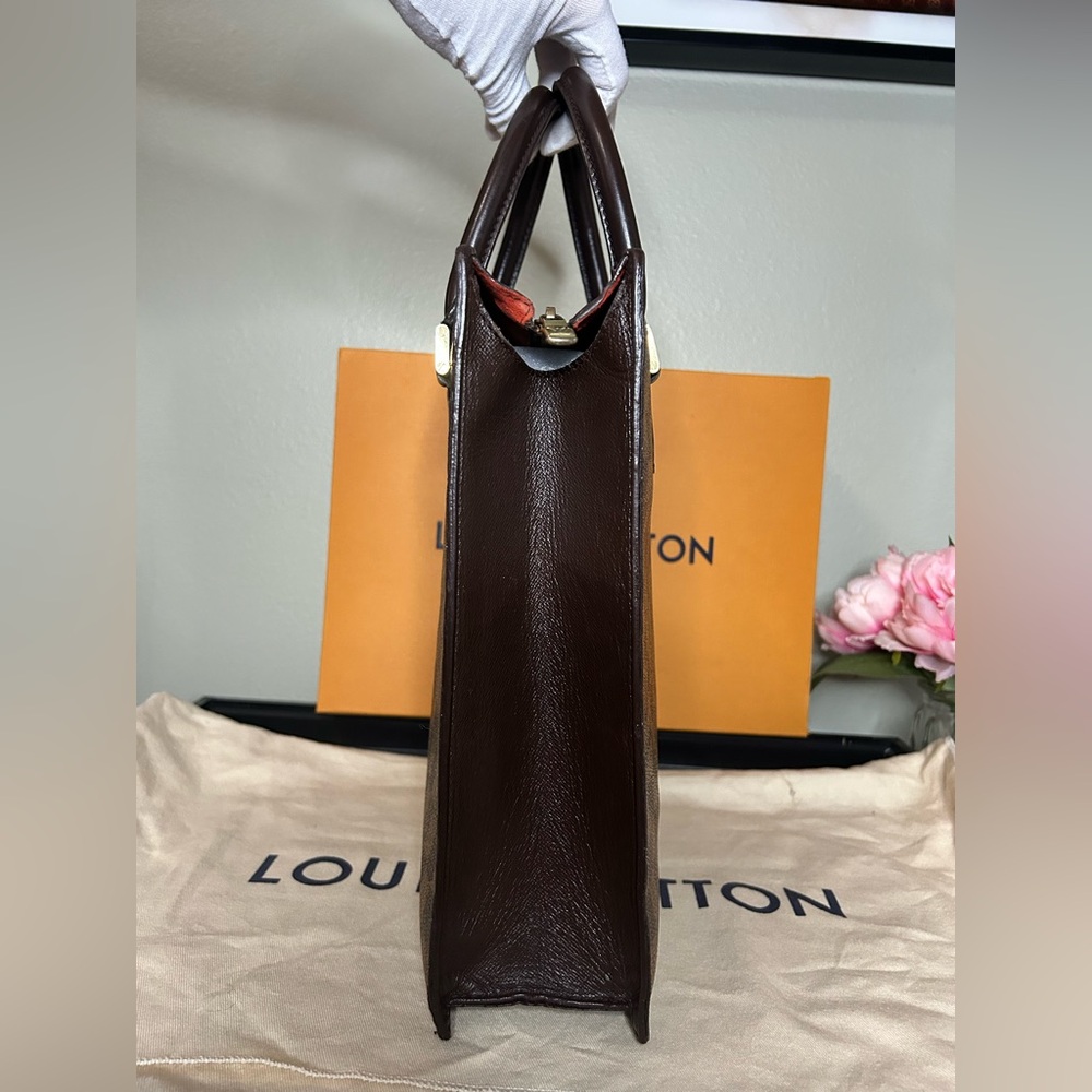 Authentic Louis Vuitton Damier Ebene Venice PM Tote w/ COA and Vibrant Interior - Picture 15 of 15